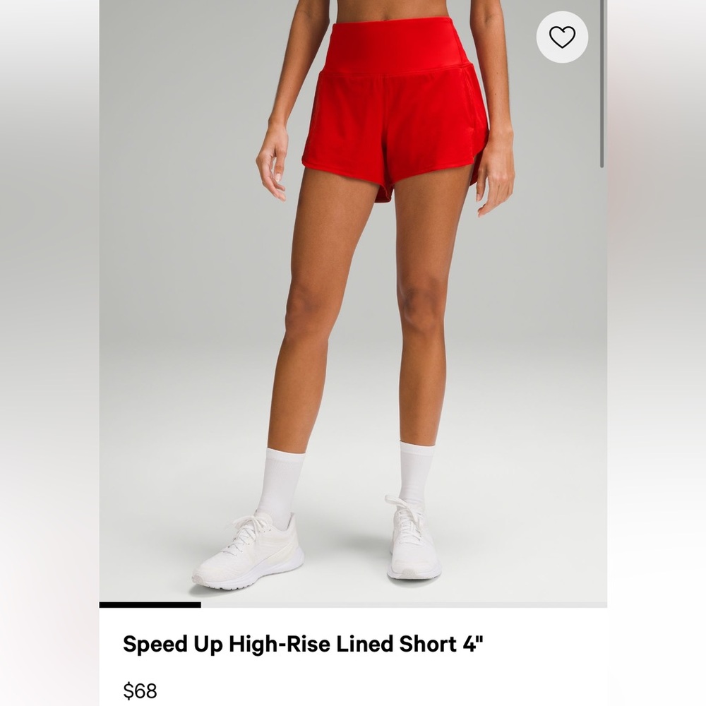 Lululemon speed up short